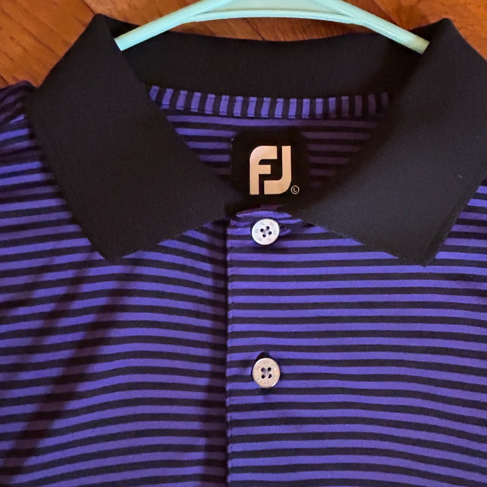 Men’s Large Purple Polo golf shirt